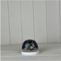 KDMD Snow Globe with Merry Christmas Santa with Tree