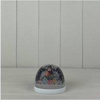 KDMD Snow Globe with Santa & Reindeer