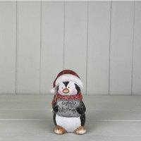 KDMD Penguin With Merry Christmas Sign
