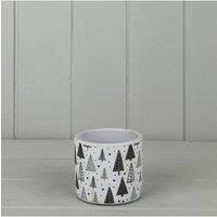 KDMD White Indoor Plant Pot 6cm