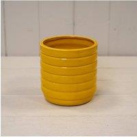 KDMD Mustard Beehive Ceramic Pot