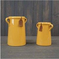 KDMD Burnt Yellow for You Vase - Medium in Mustard
