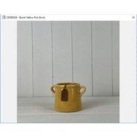 KDMD Rustic Burnt Yellow For You Pot - 8mm in Mustard
