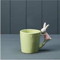 KDMD Green Ceramic Rabbit Mug
