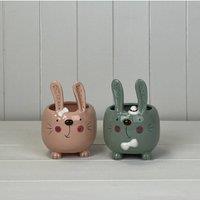 KDMD Mixed Pink & Green Rabbit Pot - 14mm