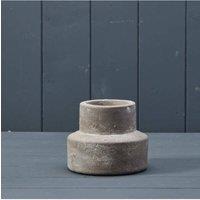 KDMD Grey Tactile Cement Candle or Tealight Holder