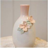 KDMD Pink Stylish Rustic Floral Vase