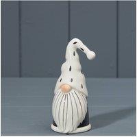 KDMD Black & White Festive Ceramic Santa - 12mm
