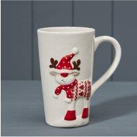 KDMD White Christmas Mug 15cm