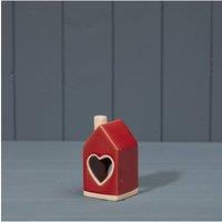 KDMD Red Classic Ceramic House Tealight
