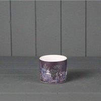 KDMD Purple & Multicolour Intricate Pagoda Pot