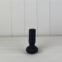 KDMD Black Ceramic Candle Holder