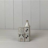 KDMD Beige Mottle Ceramic Church Decoration with LED in Grey