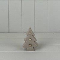 KDMD Sand Texture Effect Ceramic Tree Decoration - 12mm in Light Sand