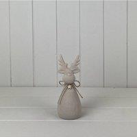 KDMD Sand Texture Effect Reindeer Decoration - 18mm in Light Sand