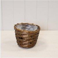 KDMD Rustic Brown Indoor Plant Pot 12cm