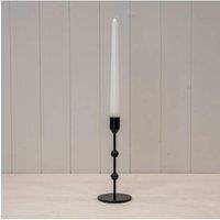 KDMD Medium Black Single Metal Candle Stick