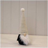 KDMD Cream Ribbed Hat Gonk
