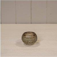 KDMD Smokey Brown Round Tealight Holder