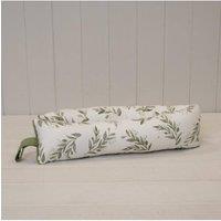 KDMD Satchville Olive Draught Excluder in Natural in Cream