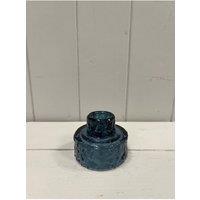 KDMD Blue Textured Candle Holder