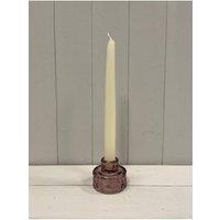 KDMD Amethyst Textured Candle Holder in Purple
