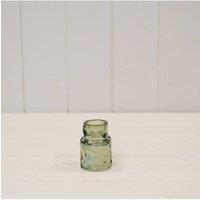 KDMD Small Vintage Green Textured Candle Holder