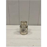 KDMD Small Smokey Brown Textured Candle Holder