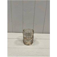 KDMD Large Smokey Brown Straight Textured Candle Holder