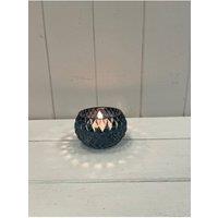 KDMD Blue Diamond Pattern Tealight Holder