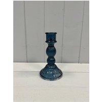 KDMD Medium Blue Decorative Candle Holder