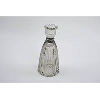 KDMD Smokey Brown Candle Holder Medium