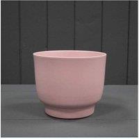 KDMD Rustic Matt Rose Footed Griebling Ceramic Pot - 12mm