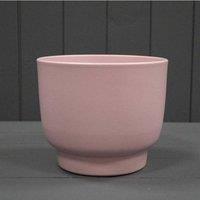 KDMD Rustic Matt Rose Footed Griebling Ceramic Pot - 14mm