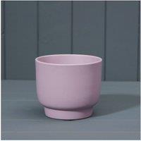KDMD Matt Lavender Footed Griebling Ceramic Pot