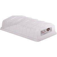 KDMD Clear Propagation Lid 10 Pack White