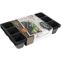 KDMD 15 Cell Black Insert Seed Tray x5