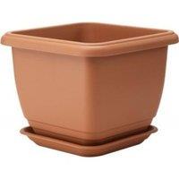 KDMD Stewart 40cm Balconniere Square Planter - Terracotta