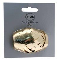 KDMD Metallic Gold Ribbon Cop on Header 20 Pack