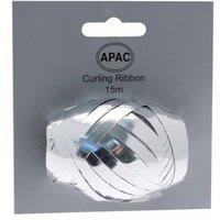 KDMD Metallic Silver Ribbon Cop on Header 20 Pack