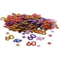 KDMD Mini Stars 60 Confetti - Multicolor Coloured 12 Pack