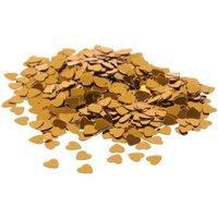 KDMD Gold Hearts Confetti 12 Pack Metallic Table Confetti