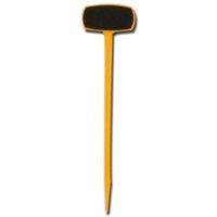 KDMD Yellow Blackboard Labels 6 Pack