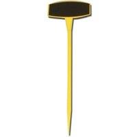 KDMD Yellow Blackboard Labels Large 5 Pack