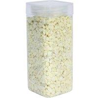 KDMD 4-6mm Cream Pebbles in Square Jar 900gr 3 Pack
