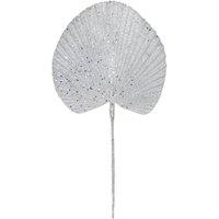 KDMD Silver Glitter Palm Spear Stem 2 Pack