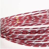 KDMD Wine Diamond Cut Aluminium Wire 2 Pack