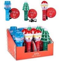 KDMD Christmas Light Up Character Spinner 2 Pack Assorted Designs