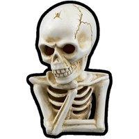 KDMD Halloween Skeleton Decoration 18cm 2 Pack in Light Brown