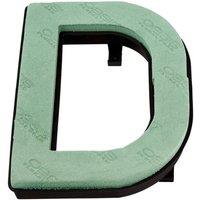 KDMD Oasis Letter D Naylorbase Frame - Black Base in Green